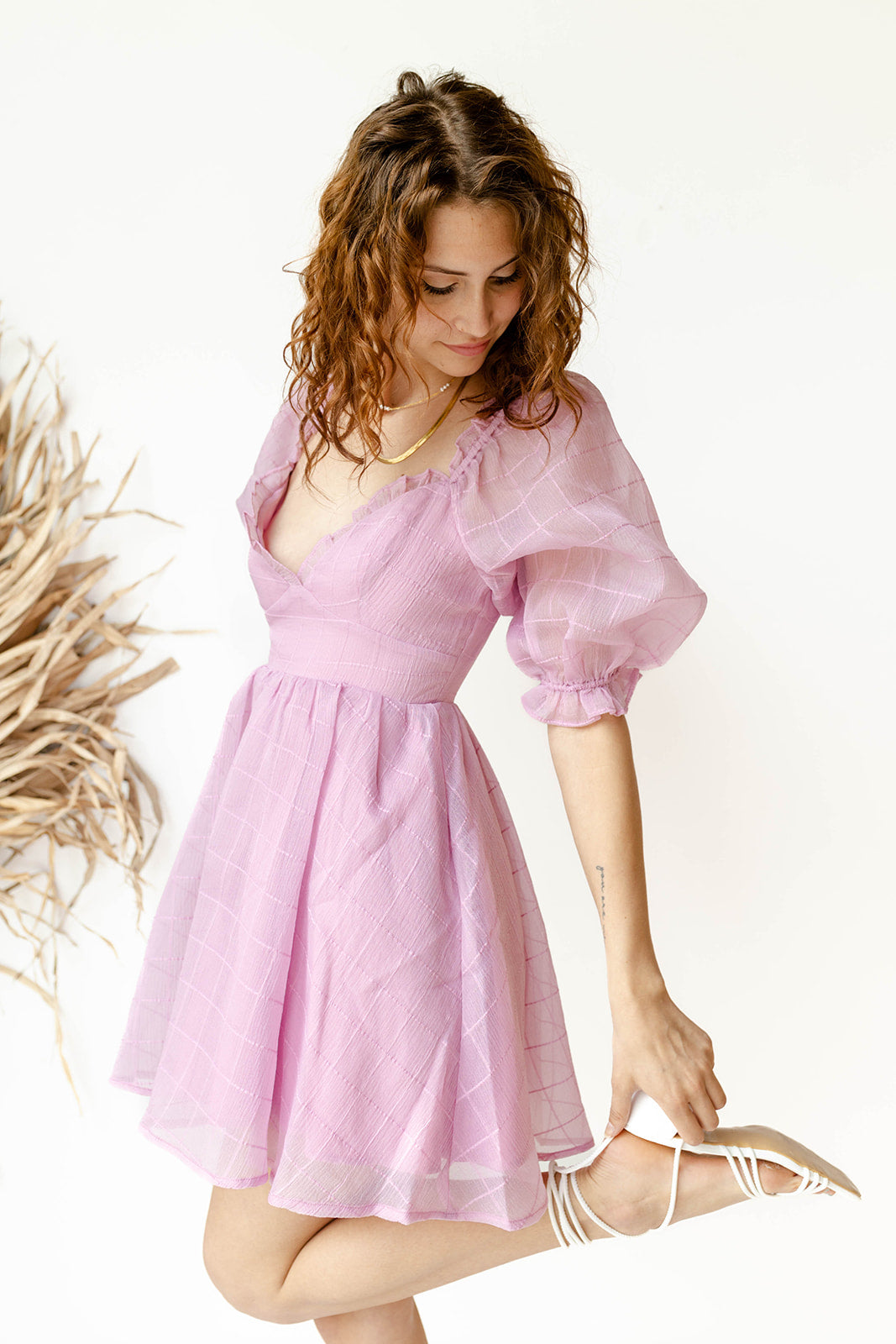 mode, april mini dress