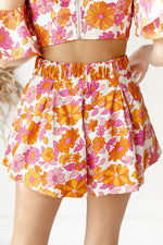 farrah flower shorts