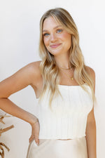 mode, big rib knit tank