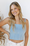 mode, big rib knit tank