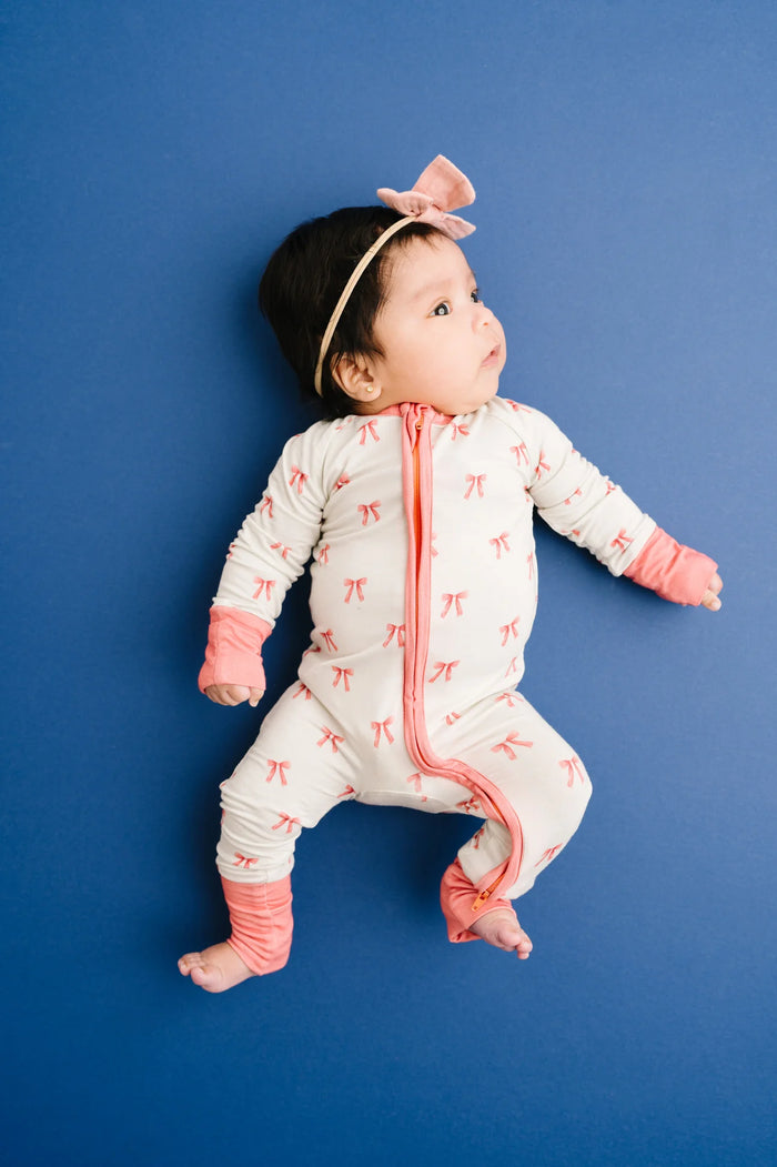 mode, ribbon bow bamboo sleeper