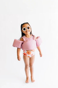 swim float, rose