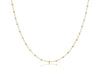 15" choker simplicity chain gold 2mm classic gold