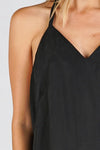 mode, hi low halter dress