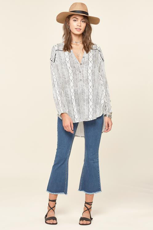 mode, Spellbound woven blouse