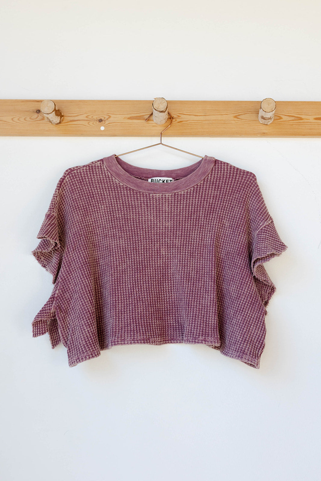 mode, waverly ruffled top