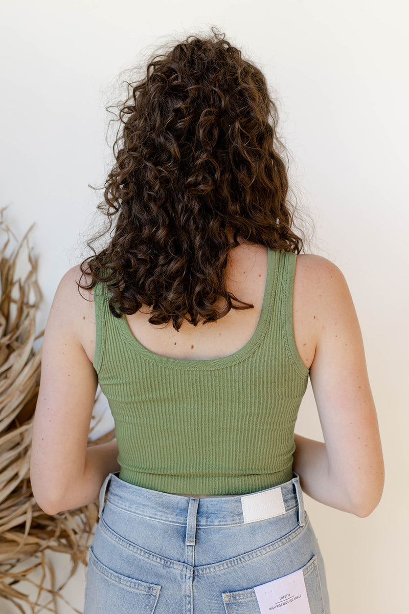 mode, lorelei ribbed crop tank