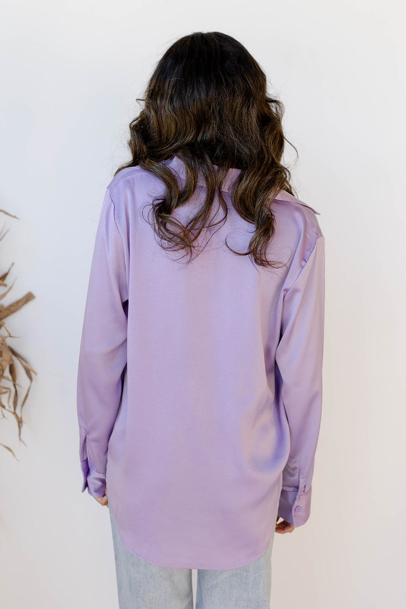 mode, slow down button blouse