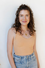mode, lorelei ribbed crop tank