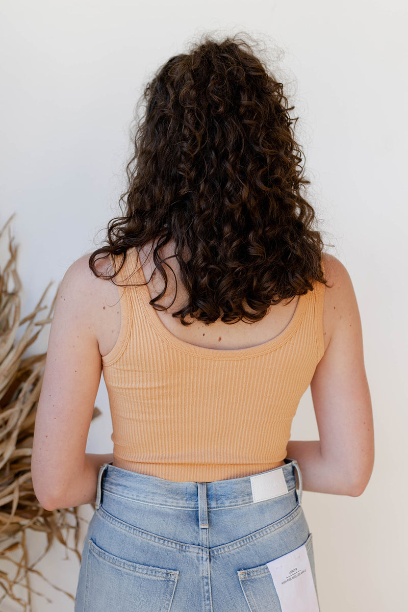 lorelei ribbed crop tank