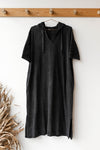 mode, hooded lounge dress