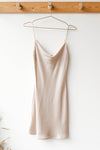 mode, allison satin mini dress