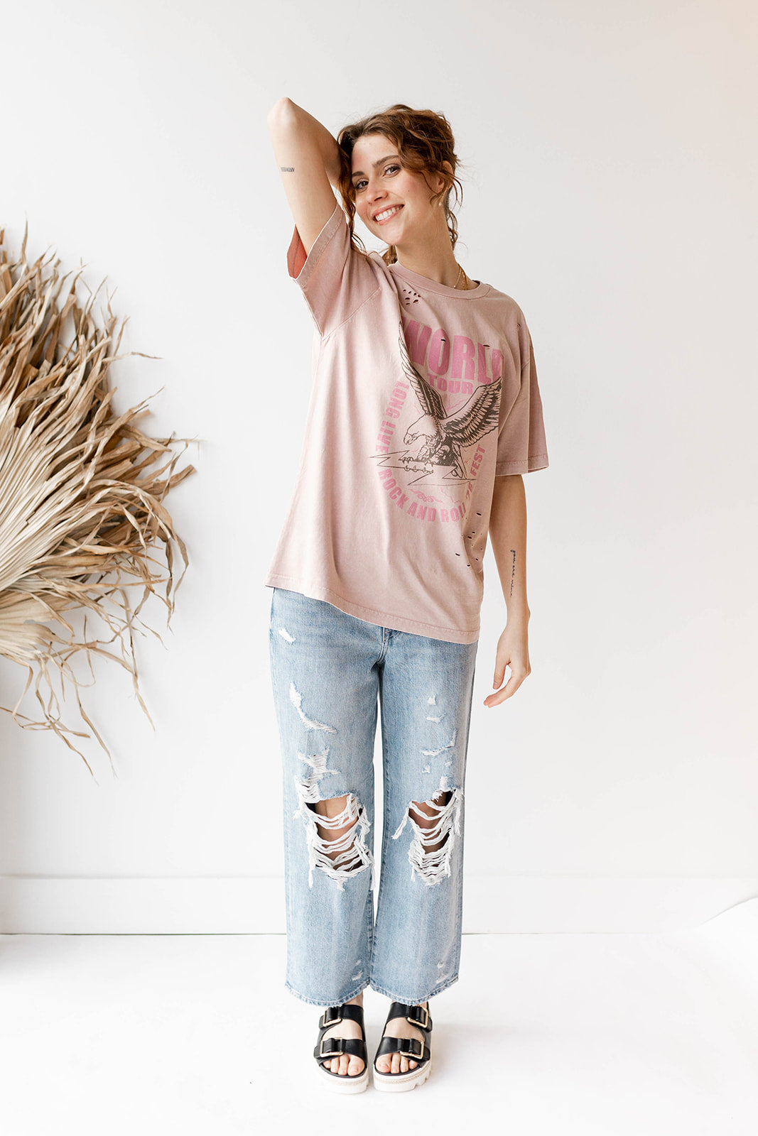 mode, long live rock n roll tee
