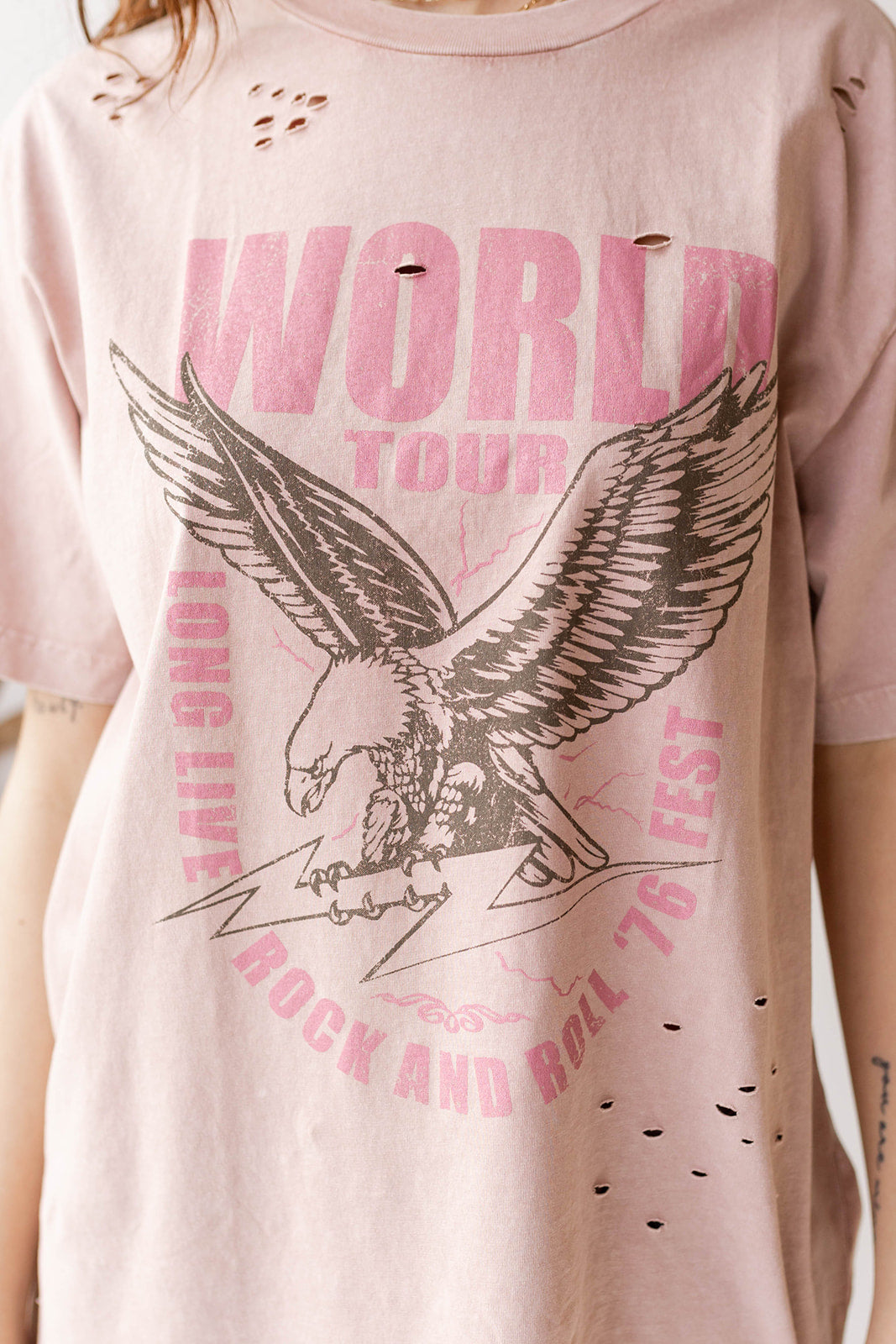 mode, long live rock n roll tee