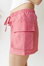 mode, cargo mini skirt