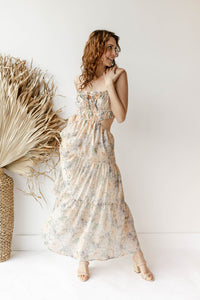mode, odina floral dress