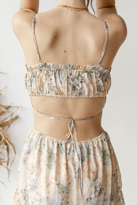 mode, odina floral dress