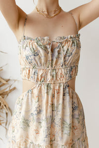 mode, odina floral dress