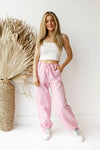 mode, nylon cargo pants