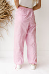 mode, nylon cargo pants