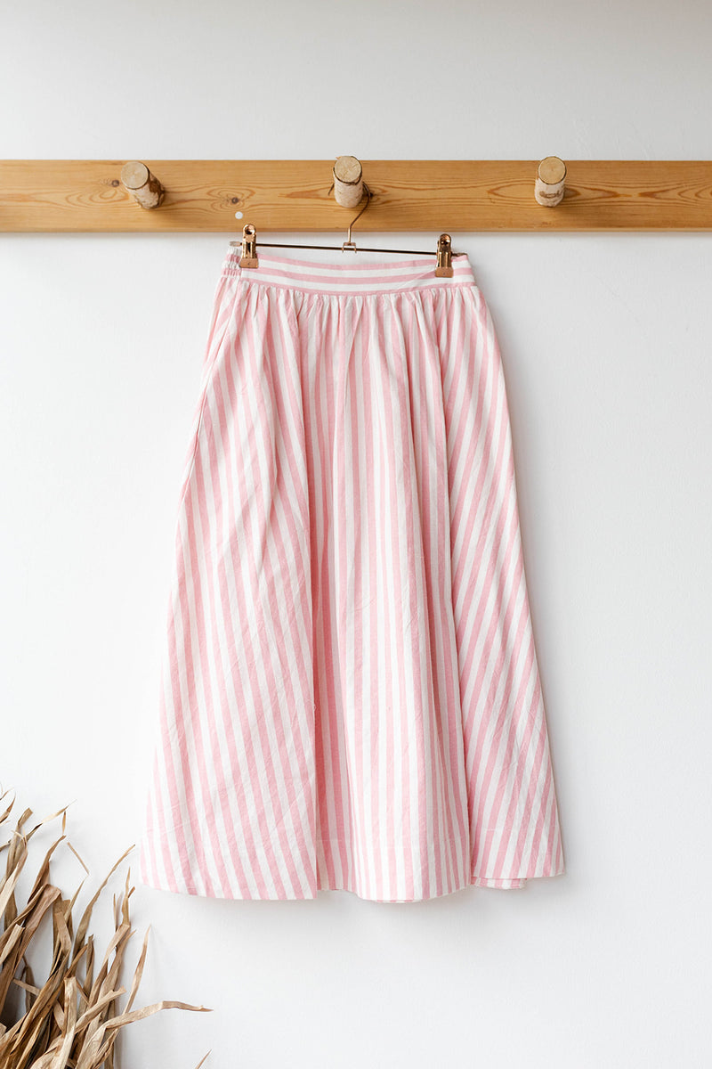 mode, annabella stripe skirt