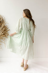mode, harmoni floral midi dress