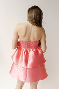 mode, evangeline ruffle mini dress