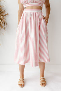 mode, annabella stripe skirt