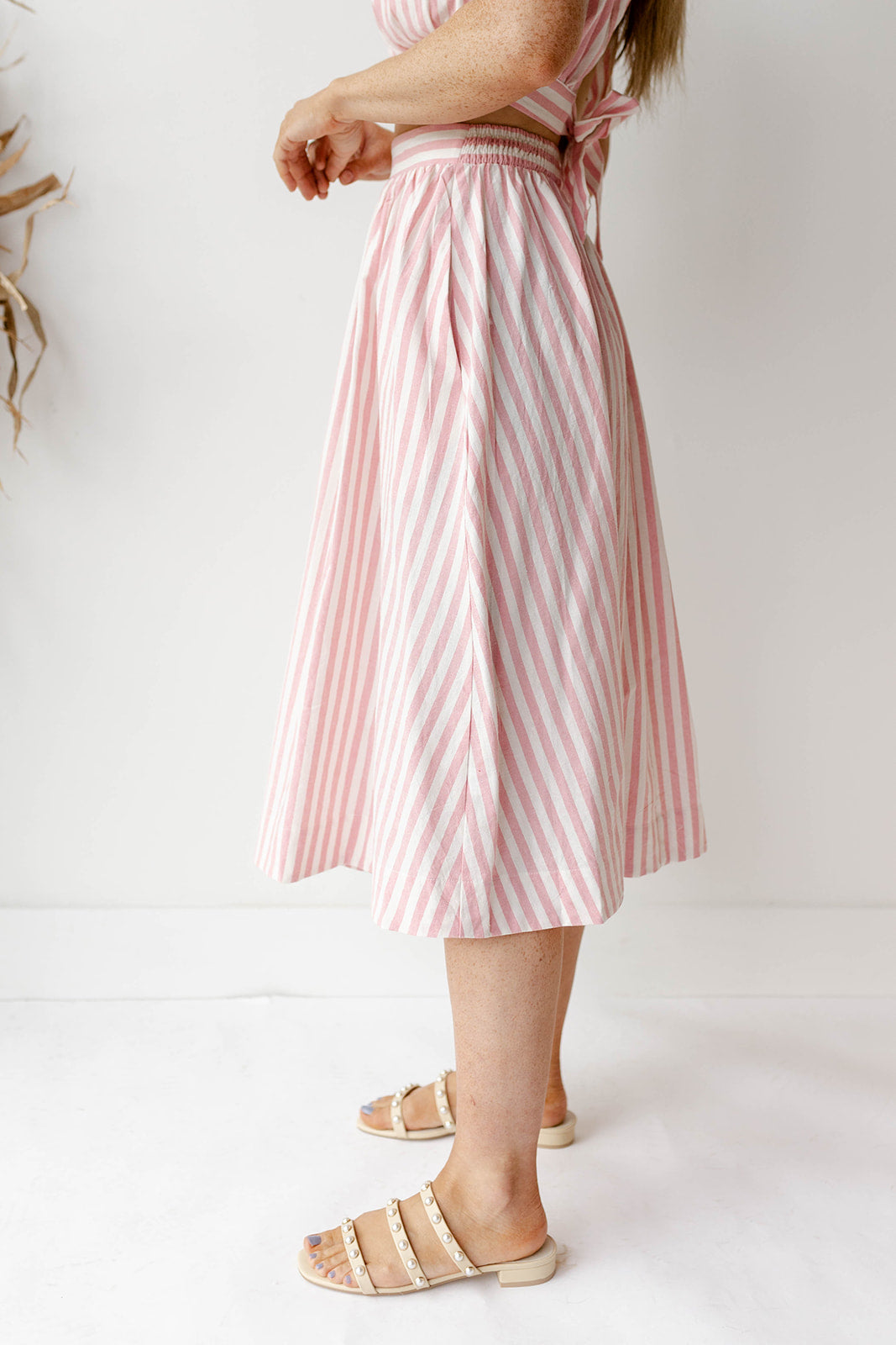 mode, annabella stripe skirt
