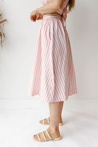 mode, annabella stripe skirt