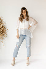 mode, lorelei oversized blouse