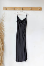 mode, honeymoon with me cowel neck dress