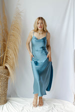 silky mermaid  dress
