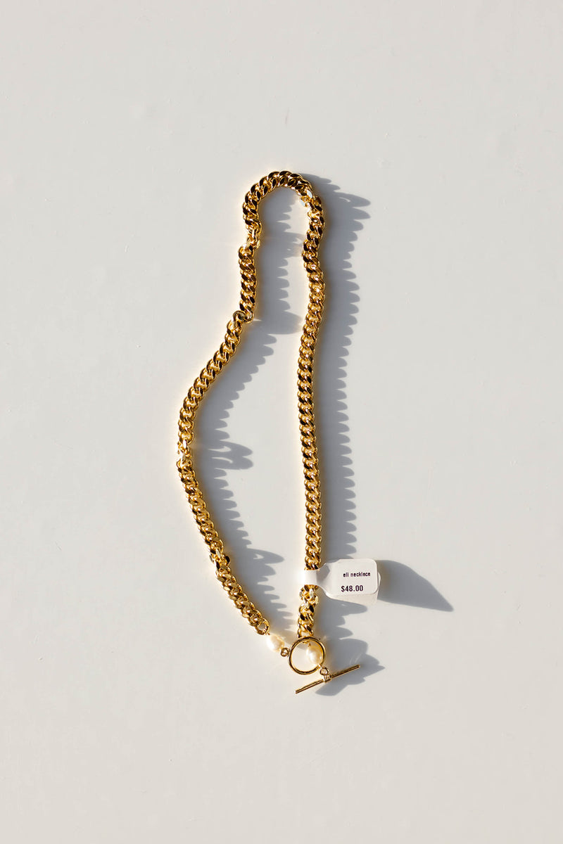 mode, eli necklace