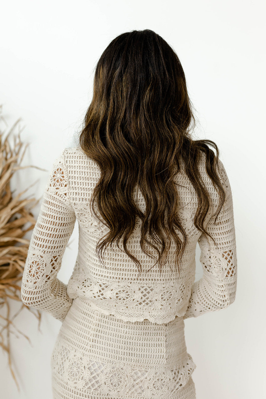 mode, stevie crochet top
