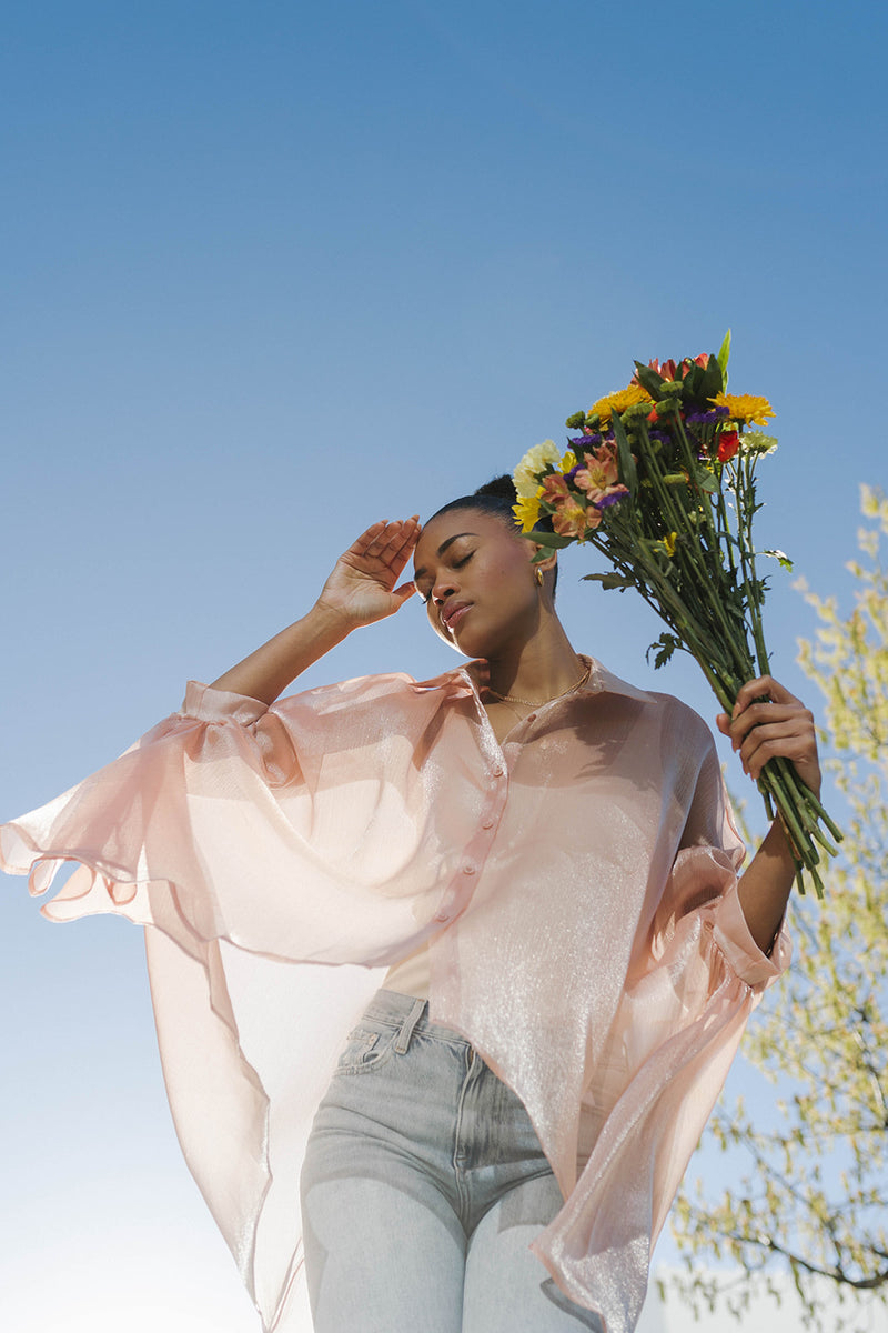mode, lorelei oversized blouse