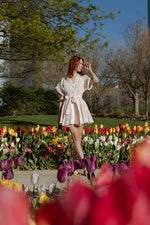 mode, georgia plaid mini dress