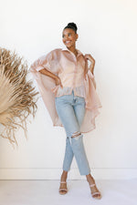mode, lorelei oversized blouse