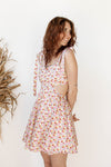 mode, norah floral mini dress
