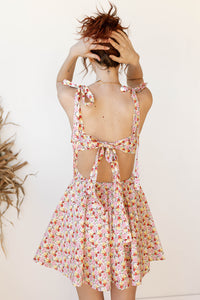 mode, norah floral mini dress