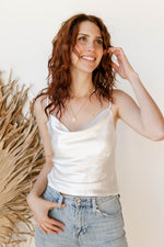 mode, crush on you cowel neck top