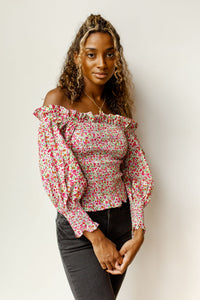 mode, farmer's market off shoulder top