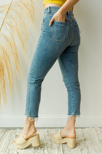 mode, where I'm supposed to be mom jean