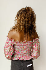 mode, farmer's market off shoulder top