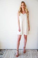 mode, frayed all around dress