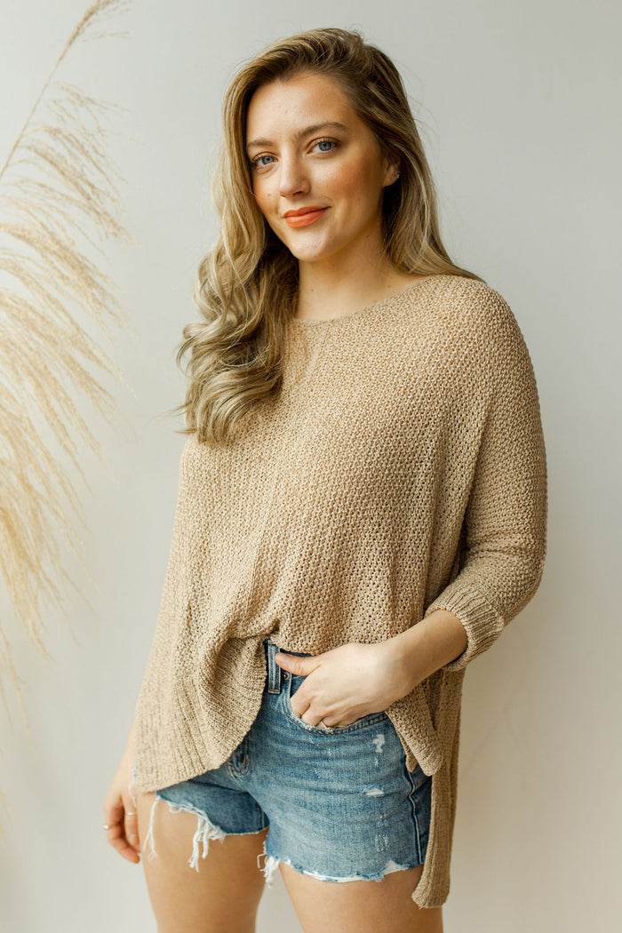 mode, walks by the beach sweater
