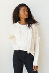 mode, under the sun fray sweater