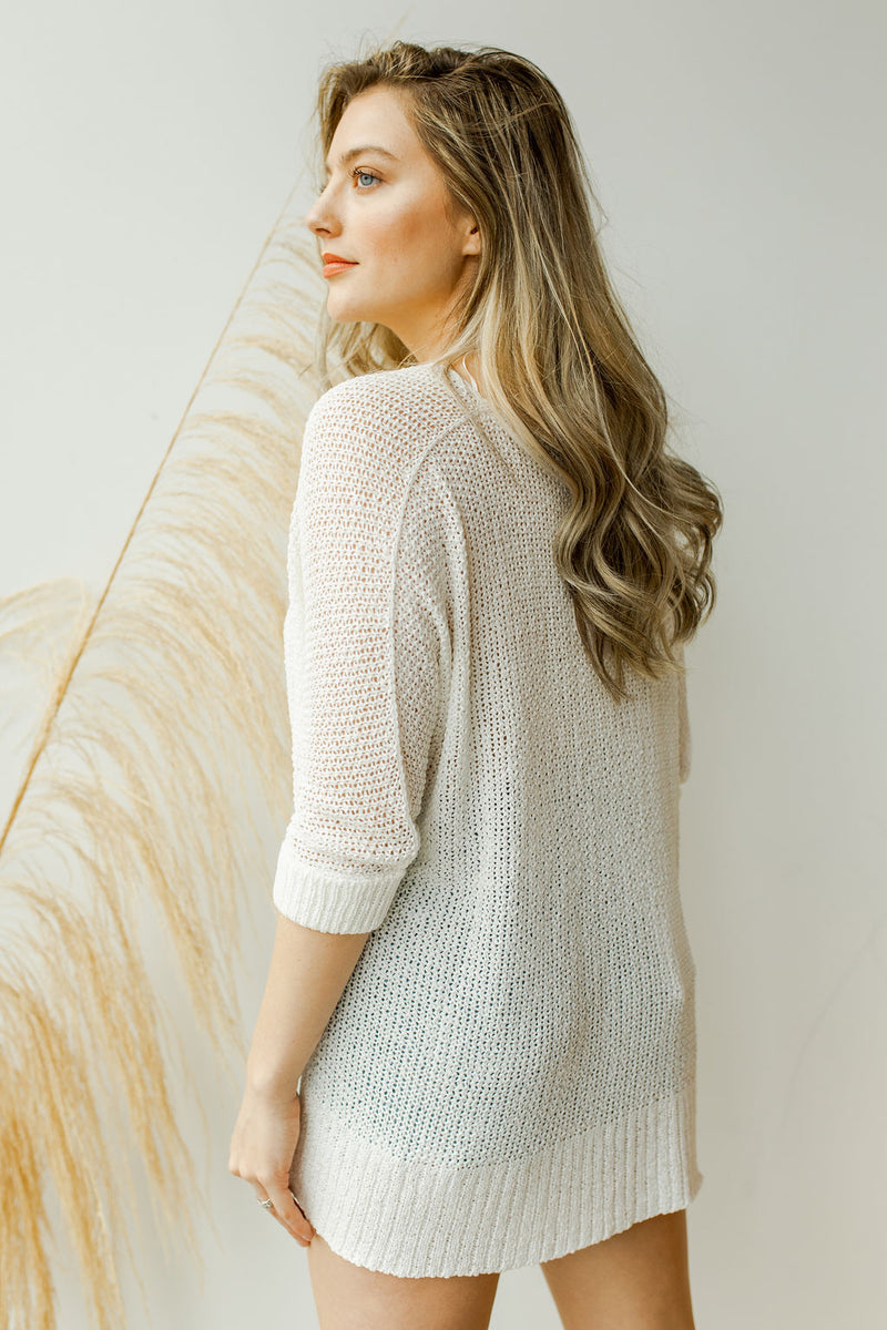 mode, walks by the beach sweater