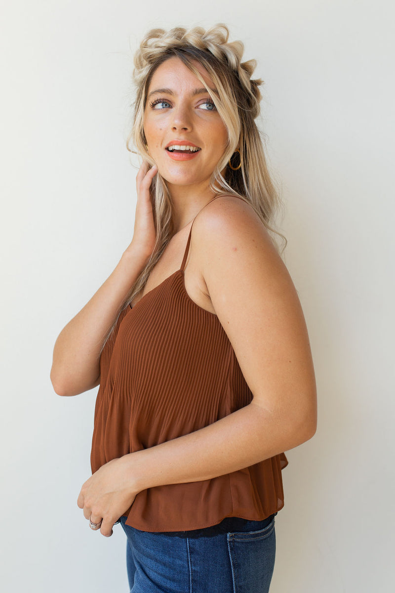 mode, linley black trim lace cami