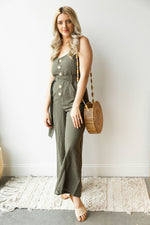 mode, good vibes wide leg jumpsuit